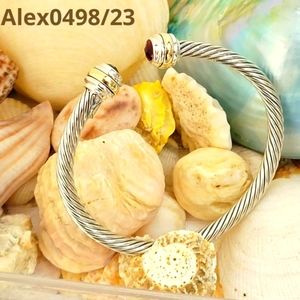 NEW! Silver Gold (18k gold 925 silver). Jeweler's atelier Bracelet. Original.